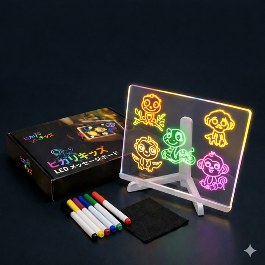 Hikari Kids™ 光るお絵かきボード楽し 創造性を刺激します。